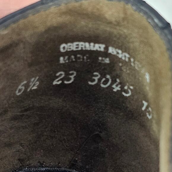 Paul Green Kelsey Black Nubuck Wingtip Lace-up Oxford Stacked Heel W 6.5 - Picture 11 of 11